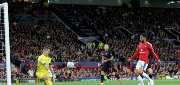 مانشستر يونايتد يسطع في أبطال أوروبا: صاروخ صباح الأذري يُخسر 4-0