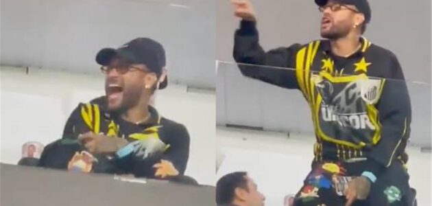 نيمار يثير الجدل في مباراة سانتوس-مينيرو: رد حاد على مشجع وأثر إصابته على الفريق