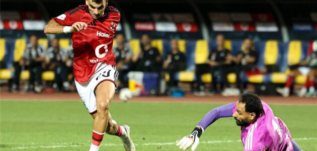 الأهلي يتصدر جدول الدوري بعد فوزٍ صعب على أبو قير بالـ 2-0