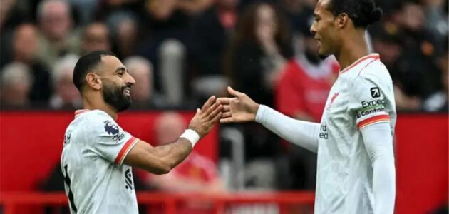 فيرجيل فان دايك يرسل رسالة مؤثرة لمحمد صلاح بعد رحيله من ليفربول